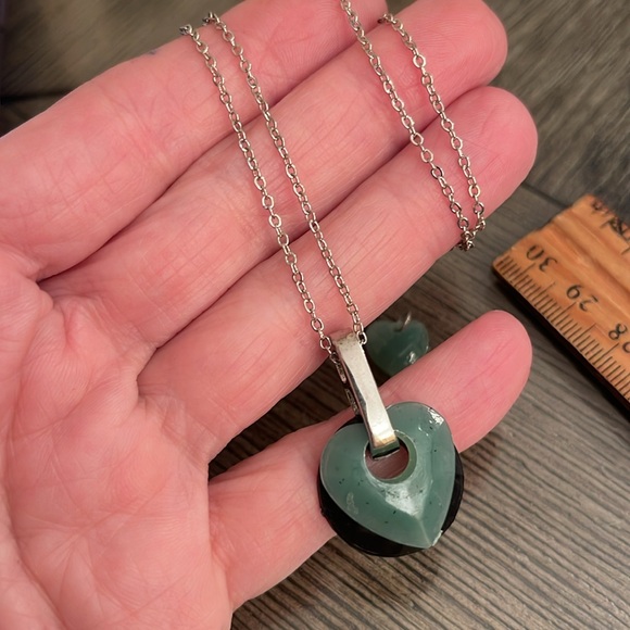 Vintage Interchangeable Necklace and Matching Earrings - Picture 13 of 13